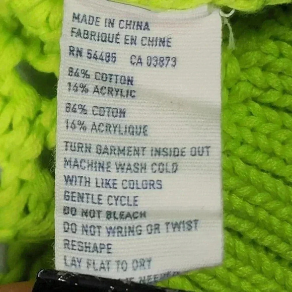 American Eagle AEO Women's Sweater XS Open Weave Ombre Beige Green Soft Pullover - Picture 16 of 16